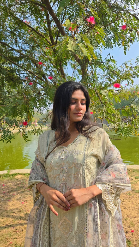 Pastel Meadow Suit Set