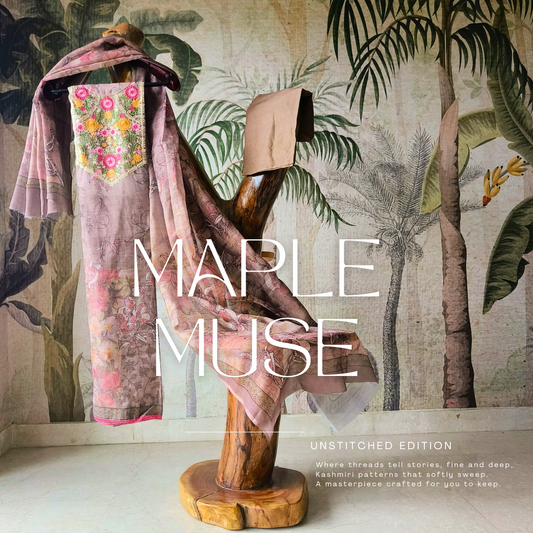 Maple Muse (Unstitched Suit Set)