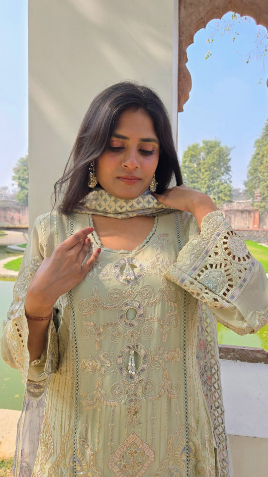 Pastel Meadow Suit Set