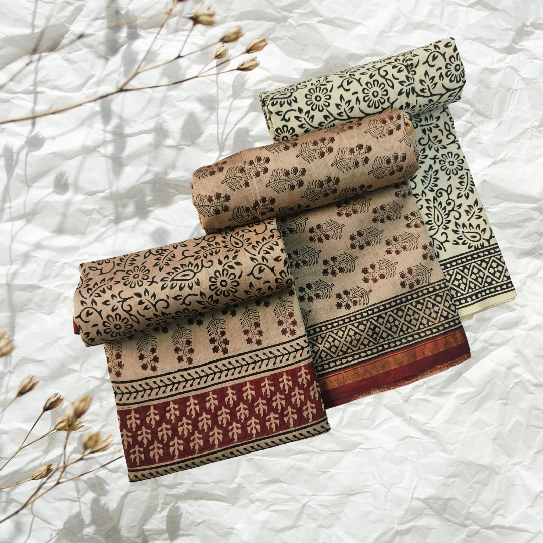 Mahogany Meadow (Unstitched Suit Set)