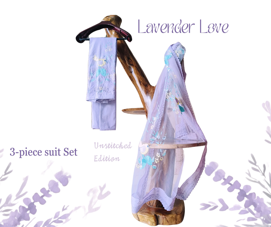 Lavender Love (Unstitched Suit)