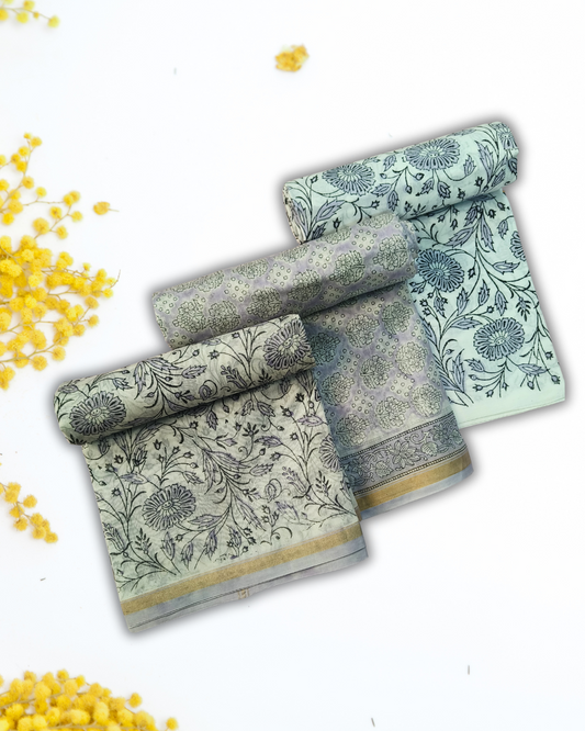 Blooming Bouquet (Unstitched Suit Set)