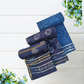 Moonlit Indigo (Unstitched Suit Set)