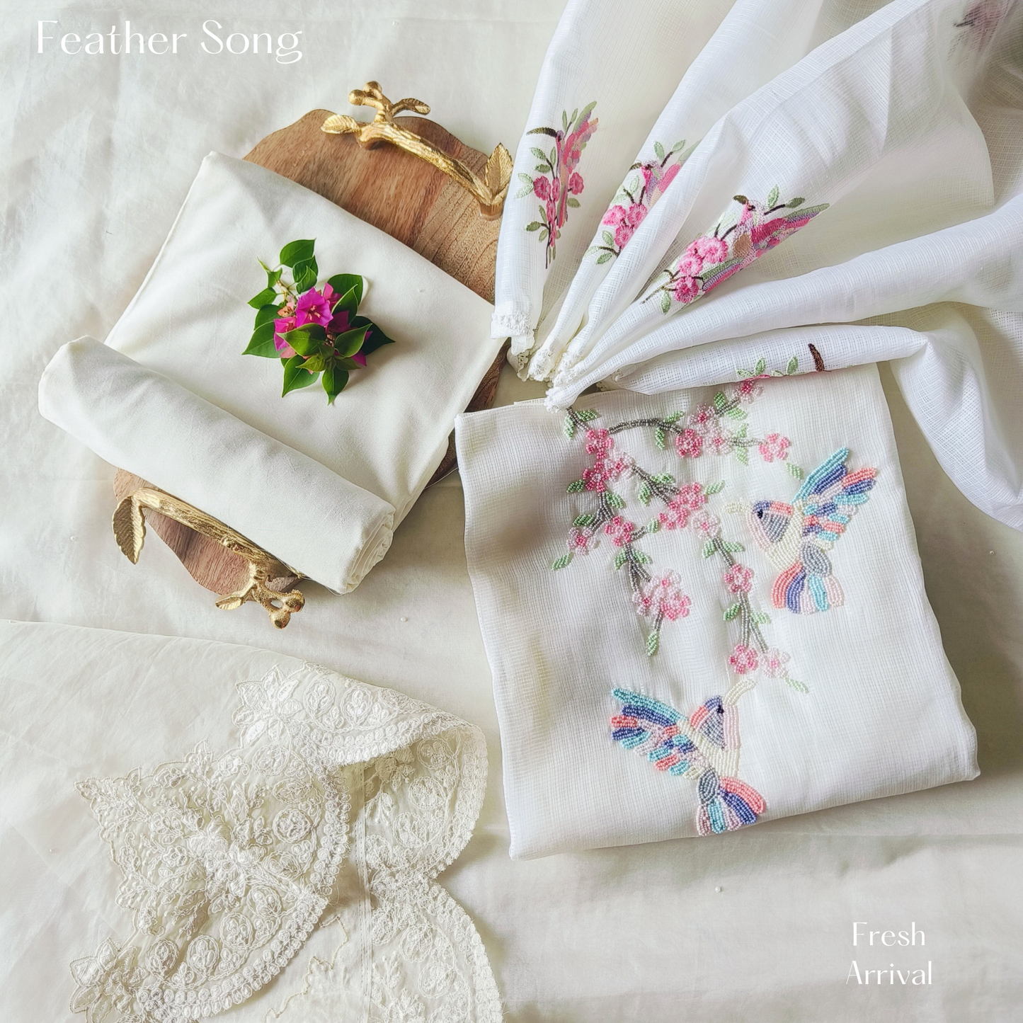 Feather Song (Unstitched Suit)